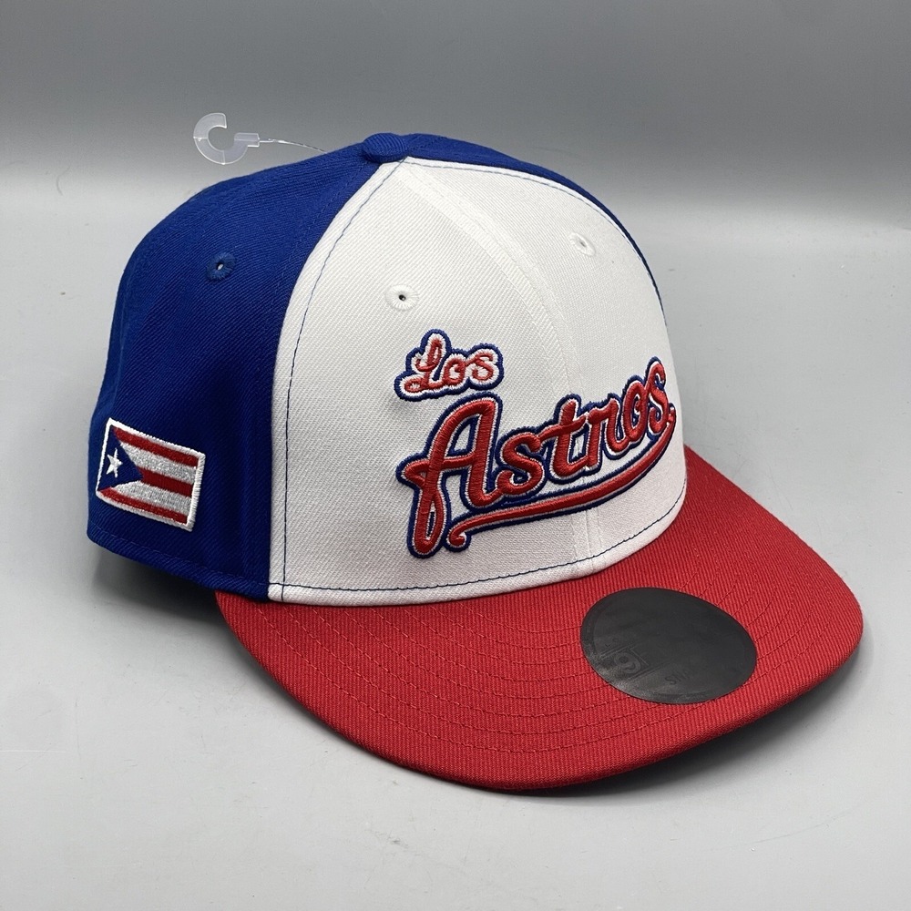 Houston Astros Men's Baseball Cap Los Hispanic Latin Puerto Rico Mia Patria MLB - Picture 2 of 12